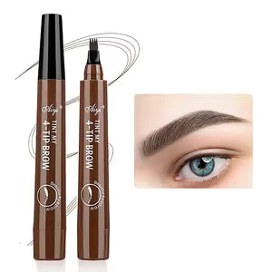 Four-Pronged Waterproof Eyebrow Pencil