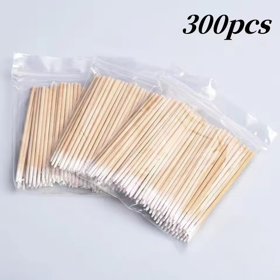 Disposable Wooden Cotton Tip Sticks