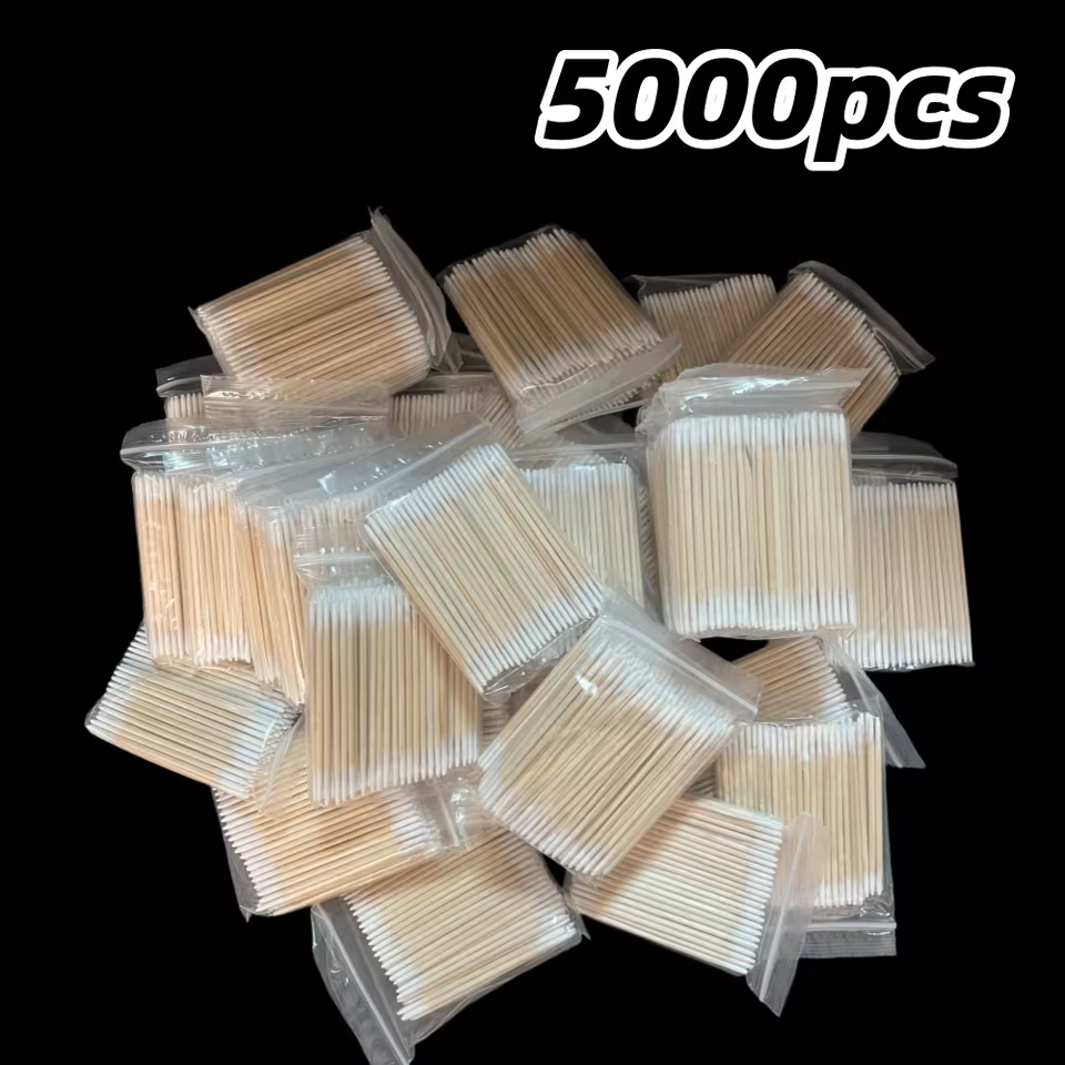 Disposable Wooden Cotton Tip Sticks