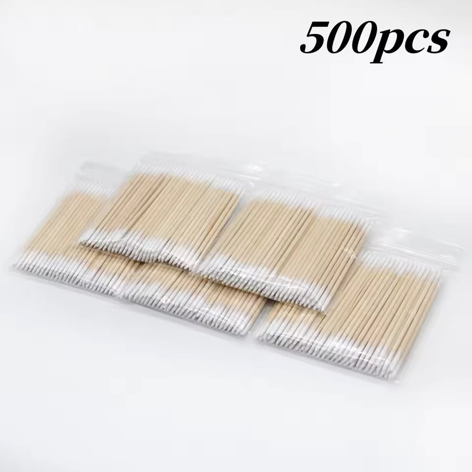 Disposable Wooden Cotton Tip Sticks