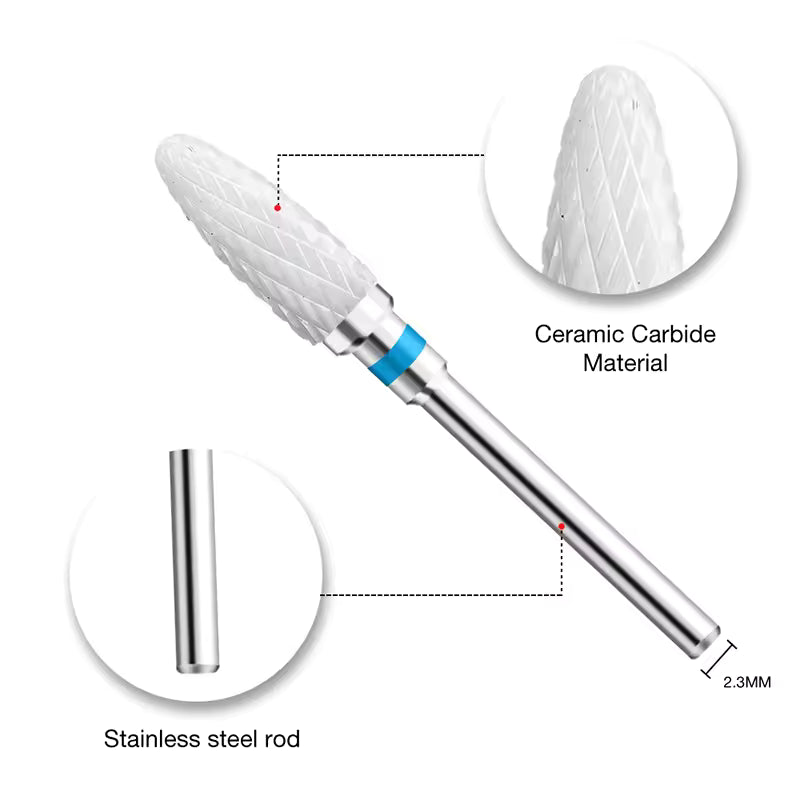 Ceramic Nail Drill Bit