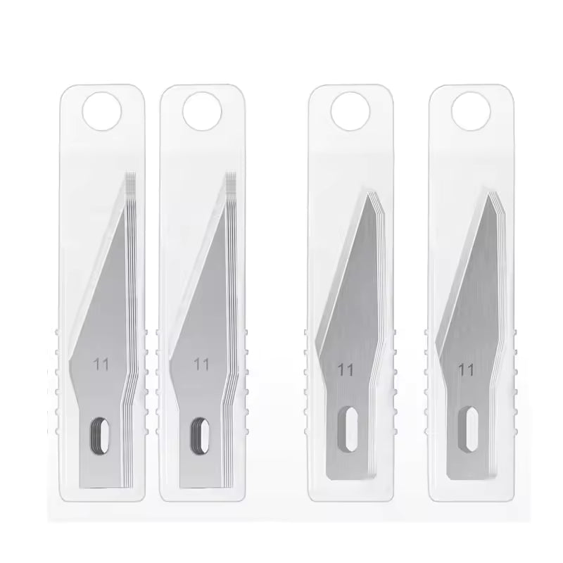 Engraving Non-Slip Metal Knife Kit with 40/10pcs #11 Blades