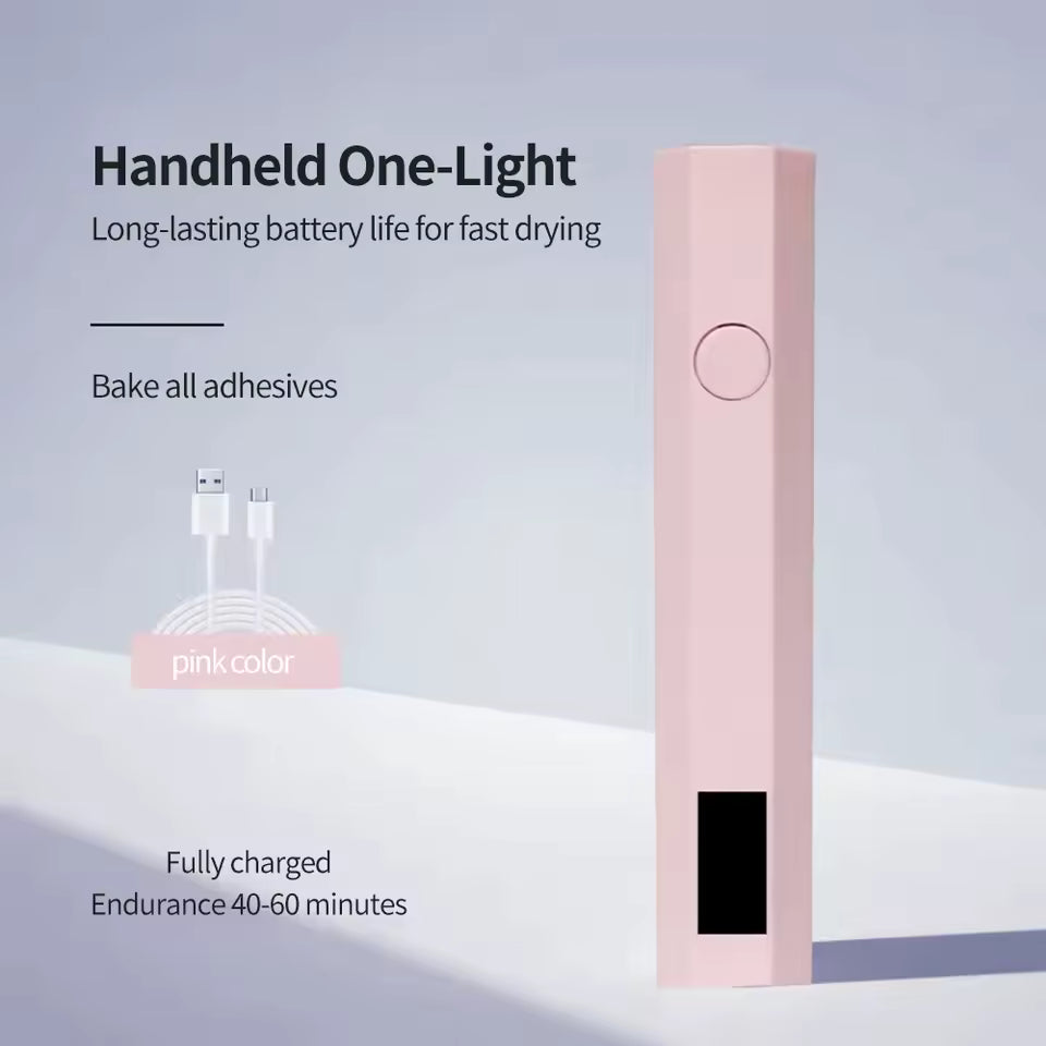 Handheld Rechargeable Nail Dryer Lamp