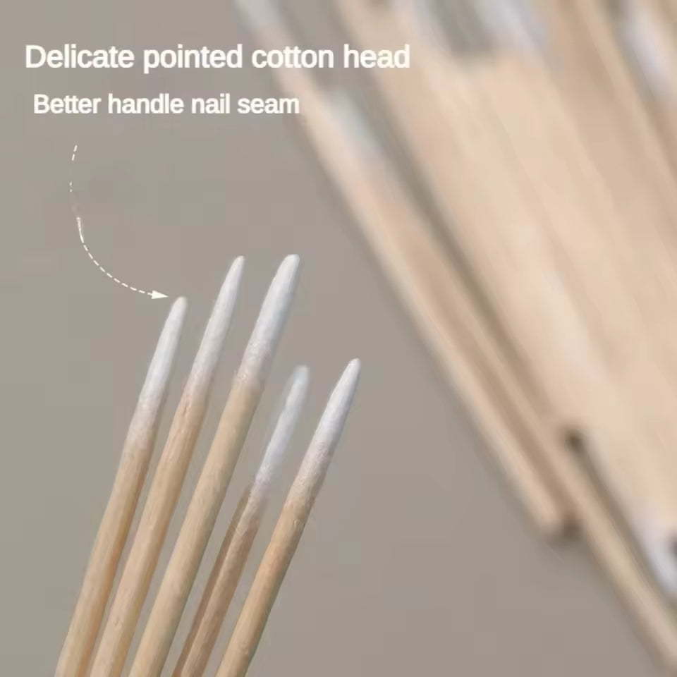 Disposable Wooden Cotton Tip Sticks