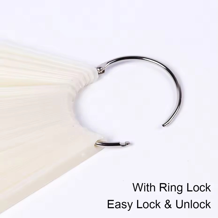 False Nail Display Tips - 50 Pcs