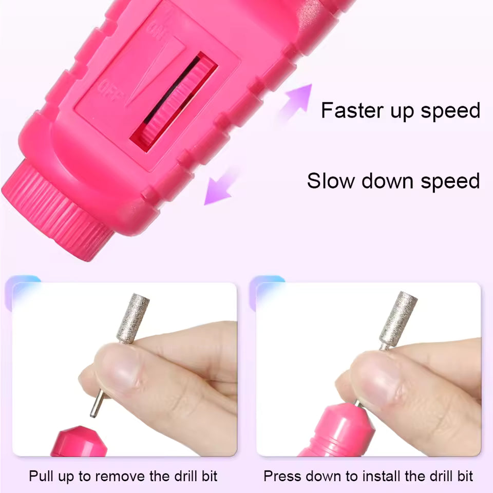 6-in-1 Electric Nail Drill Kit