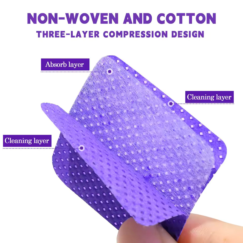 Lint-Free Nail Polish Remover Cotton Pads