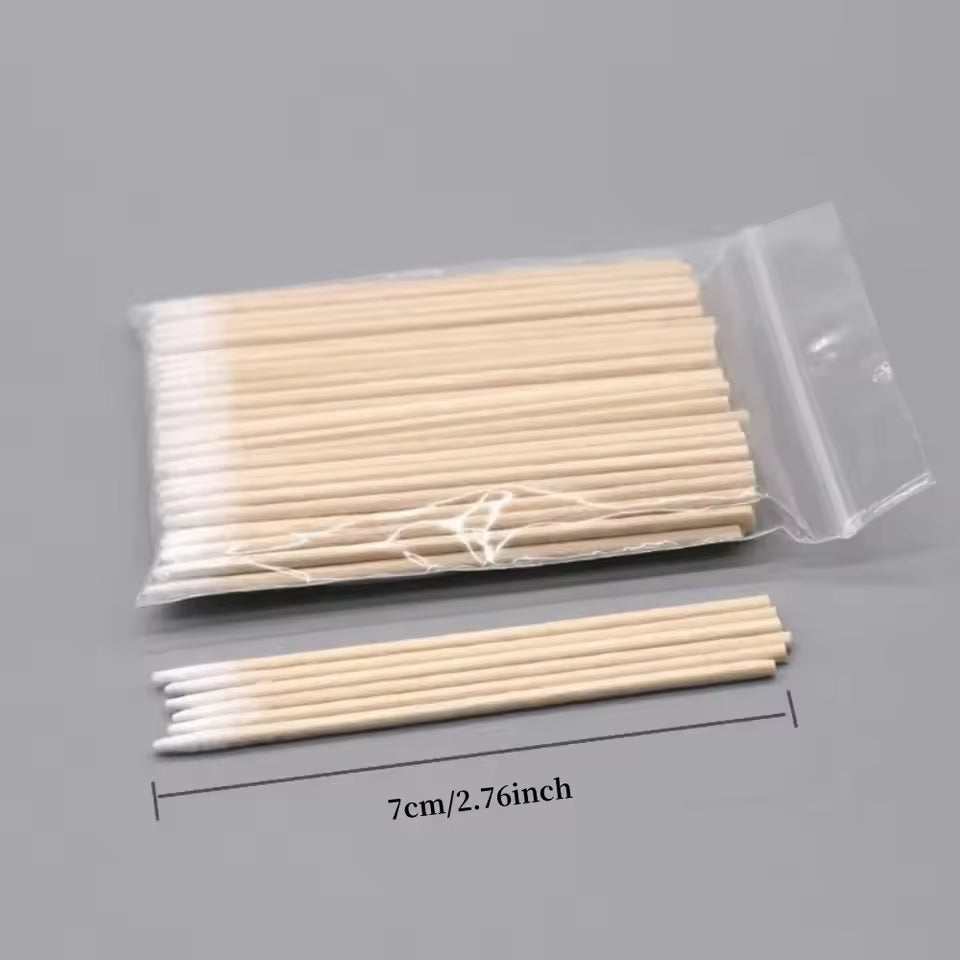 Disposable Wooden Cotton Tip Sticks