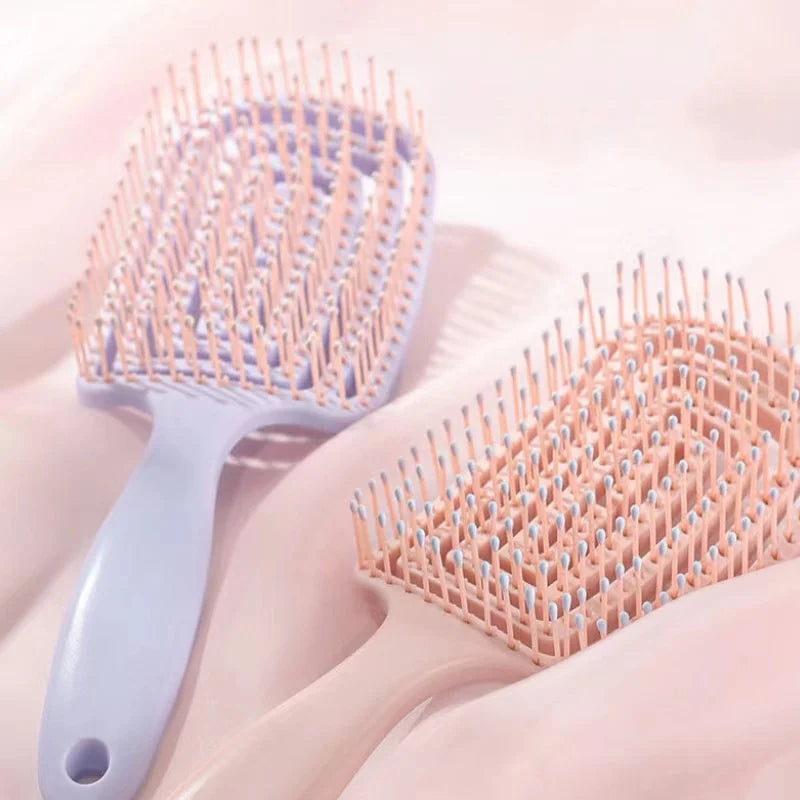 Elastic Vented Massage Comb