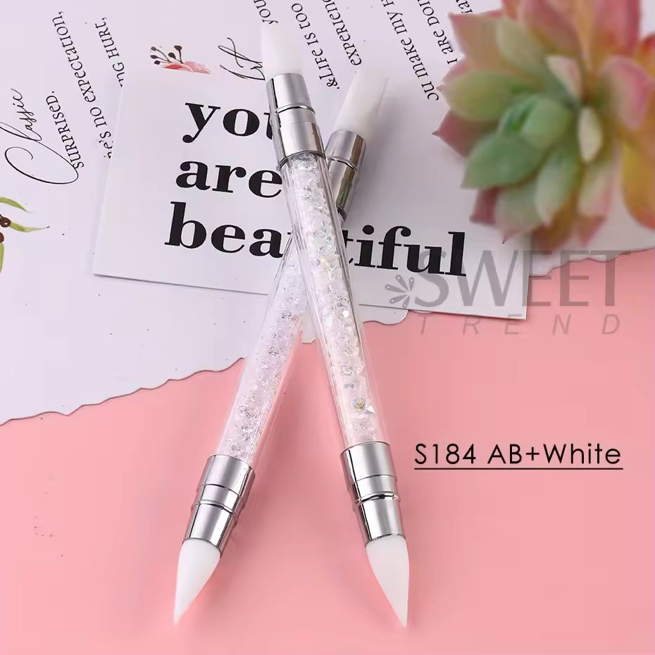 Double-Ended Silicone Nail Art Pen