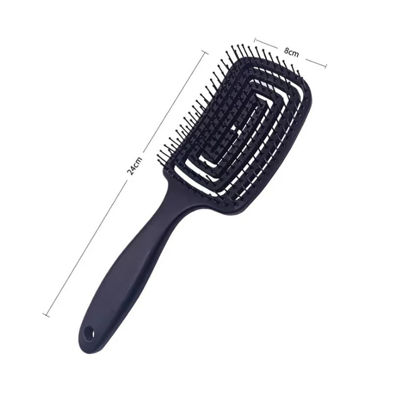 Elastic Vented Massage Comb