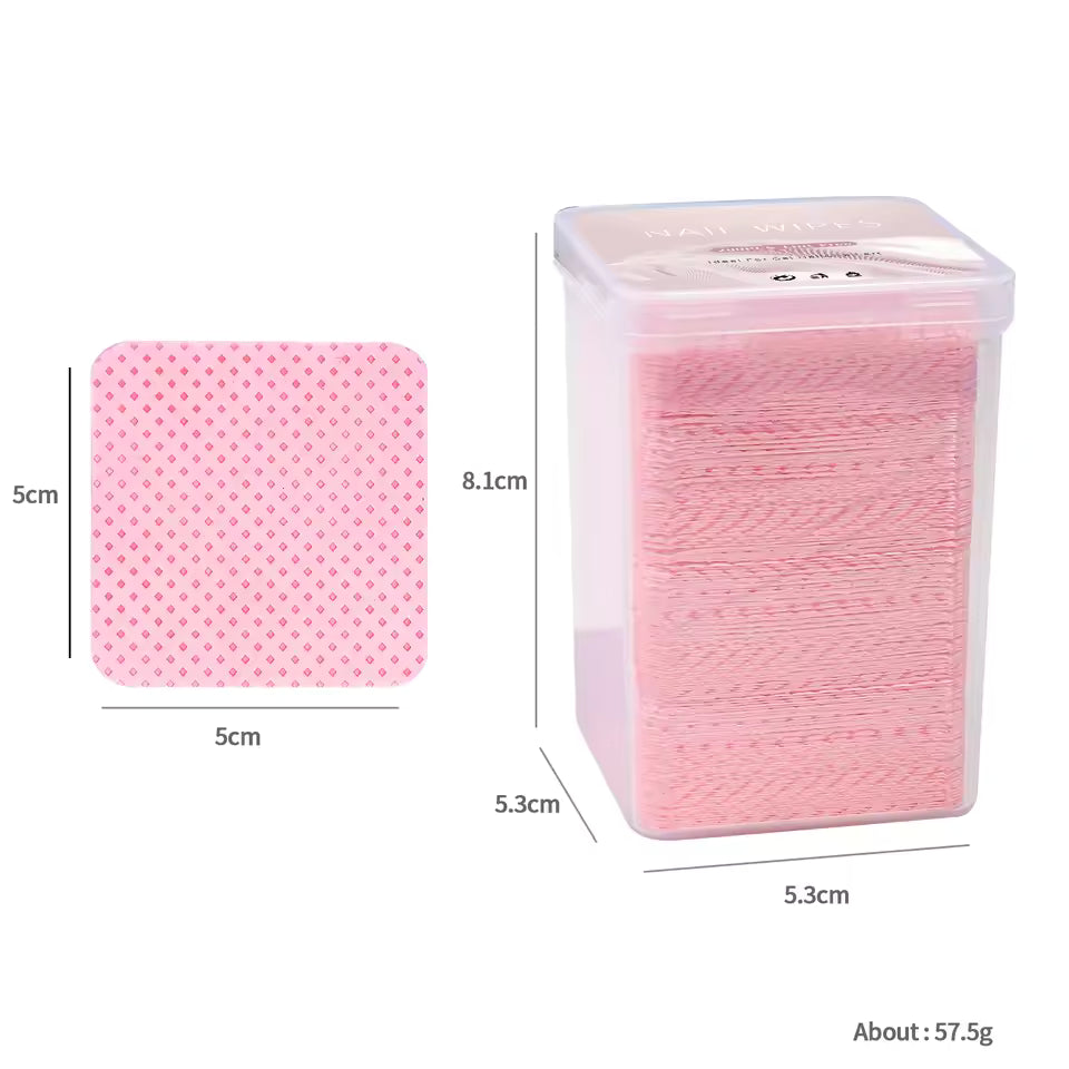 Lint-Free Nail Polish Remover Cotton Pads