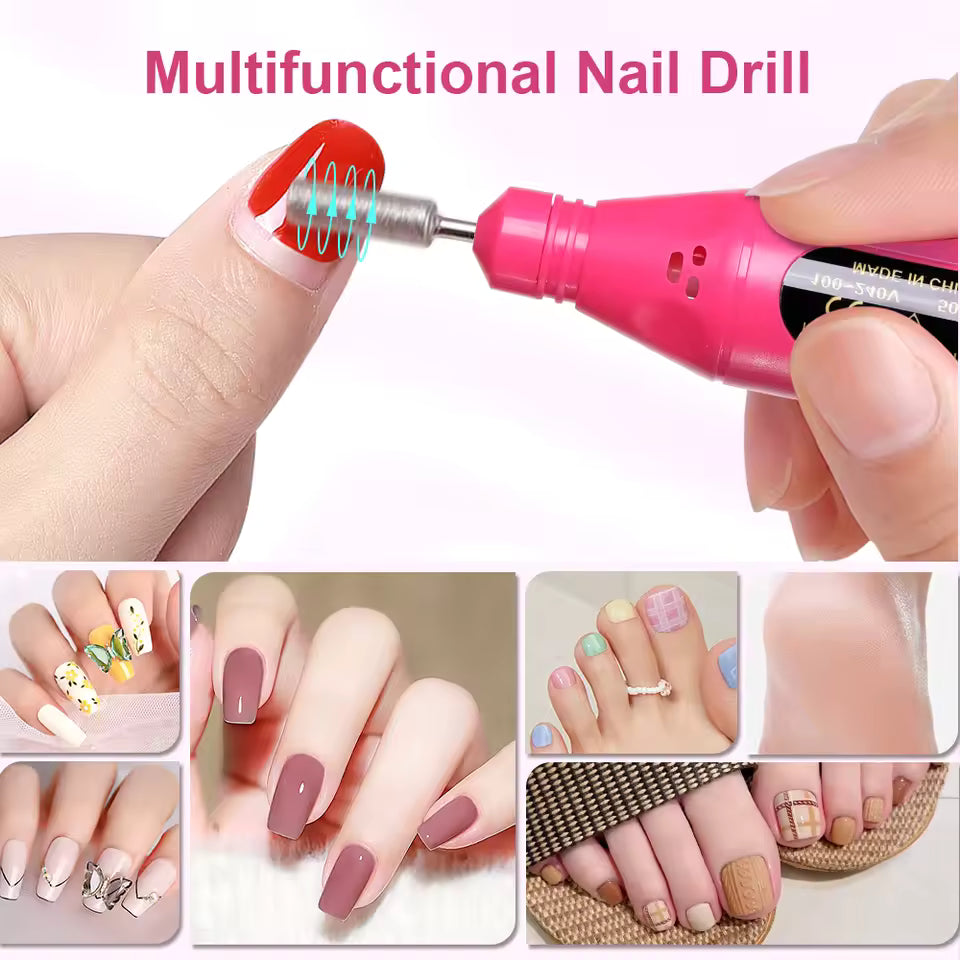 6-in-1 Electric Nail Drill Kit