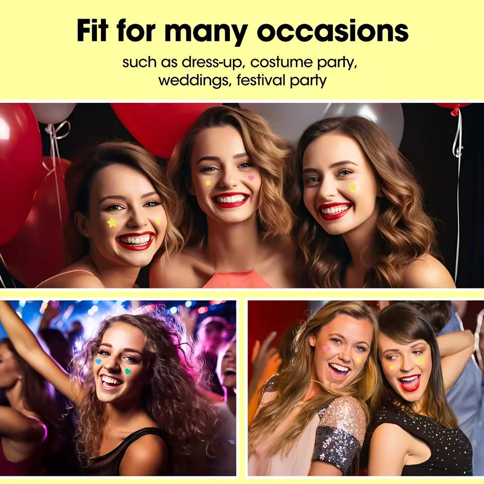 432 Pcs Colorful Star-Shaped Pimple Patches