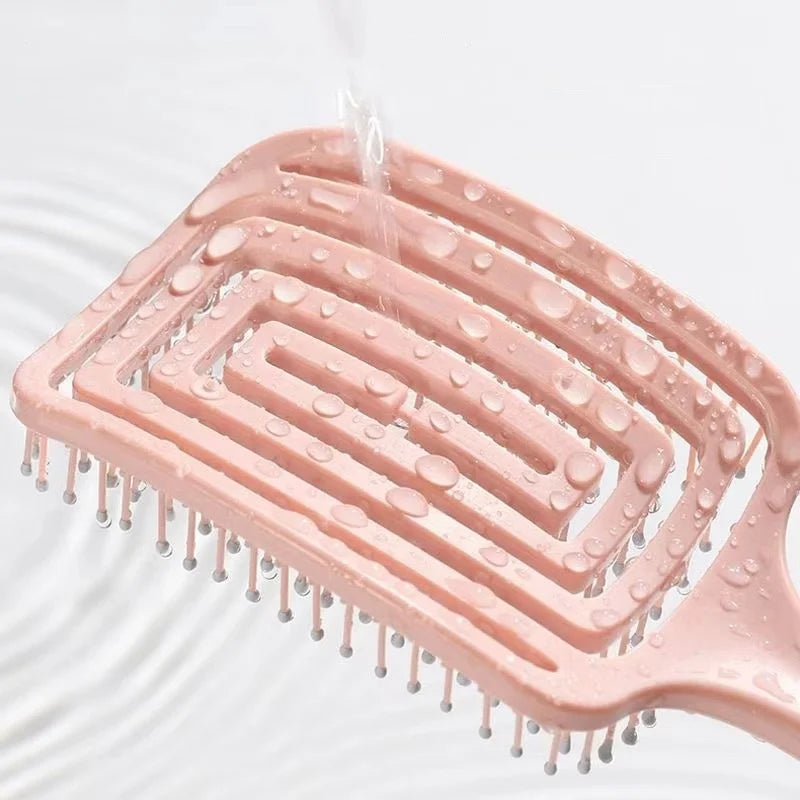 Elastic Vented Massage Comb