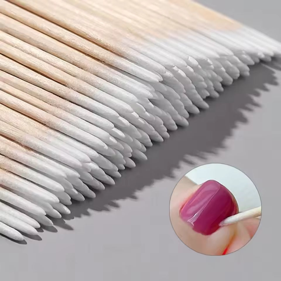 Disposable Wooden Cotton Tip Sticks