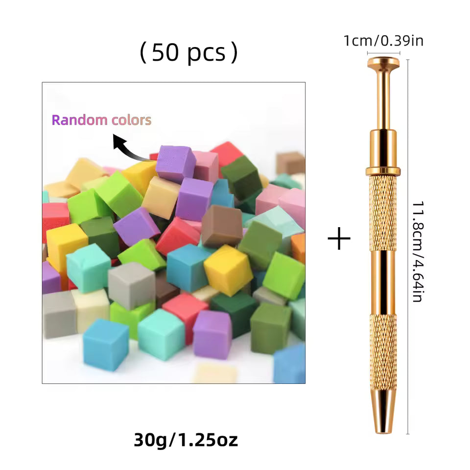 50/25pcs Nail Art Sponge Set