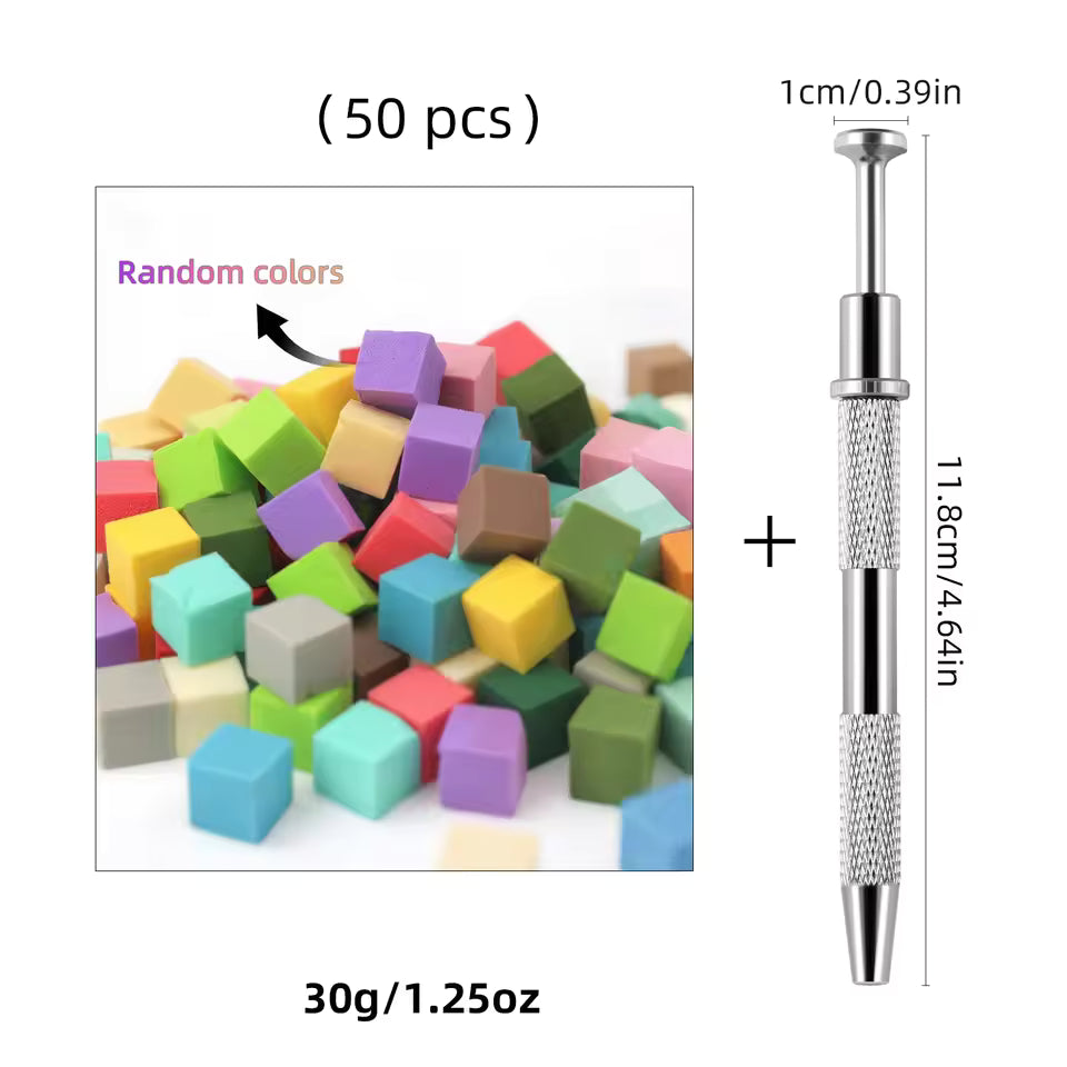 50/25pcs Nail Art Sponge Set